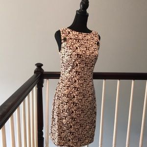Michael Kors Dress Brown and Cream size 6